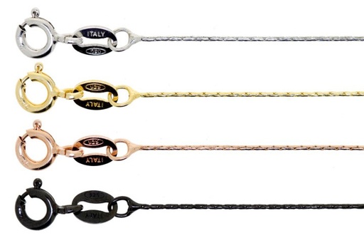 Boston chain 030 45cm sterling silver