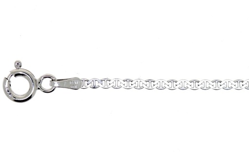 Extra flat marine chain 040 45cm sterling silver