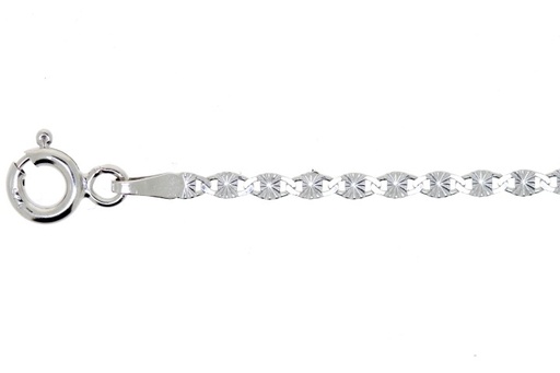 [04932C4000RD] Valentino sun effect chain 040 40cm rhodium