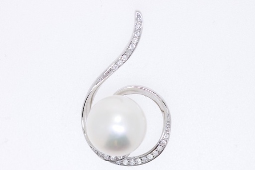 [056530001ZPB] Colgante plata 925 perla y cz 