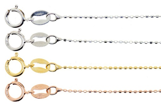 Bead chain dc 080 45cm sterling silver