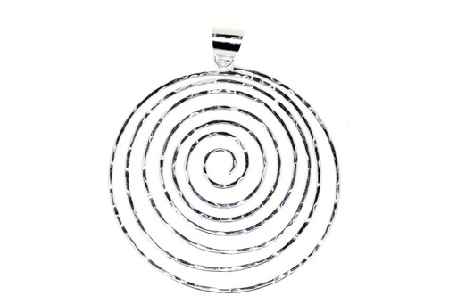 [06716000HAPL] Colgante plata 925 espiral 
