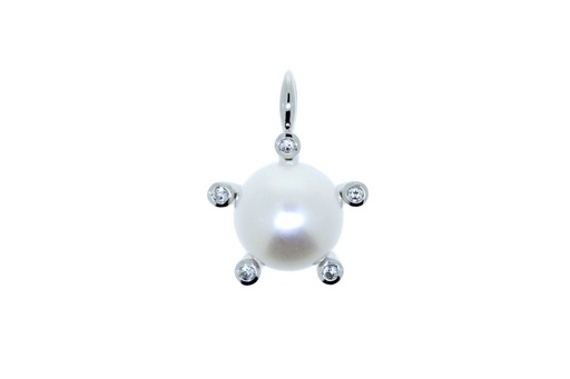 [068500001ZPB] Silver 925 pendant pearl cz