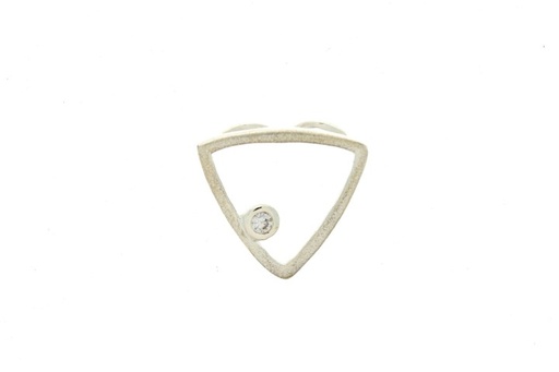 [069280000ZBL] Colgante plata 925 mate con zirconita 