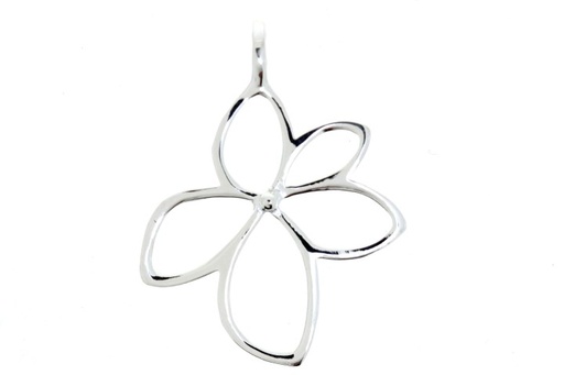 Silver 925 pendant flower