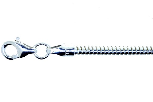 Real snake chain silver 925 24 60cm sterling silver