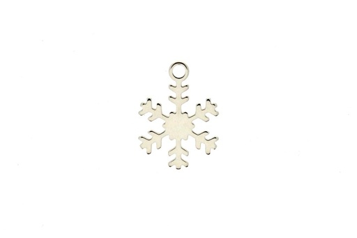 Silver 925 pendant snowflake charm