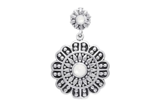 [077910006NBL] Silver 925 mop pendant