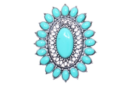 [077950006GTU] Colgante plata 925 turquesa 