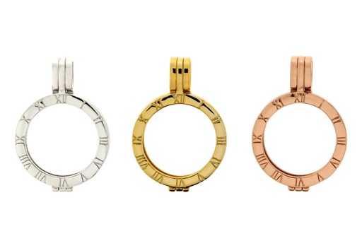 Silver 925 coin holder pendant