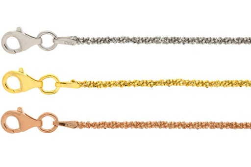 Margherita chain 030 80cm rose gold plated