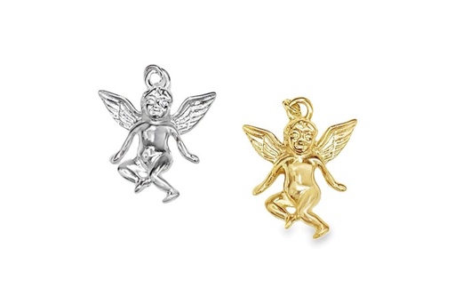 Colgante charm plata 925 angelito