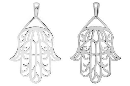 Silver 925 hand of fatima pendant