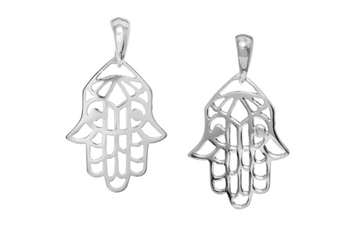 Colgante plata 925 mano de fatima