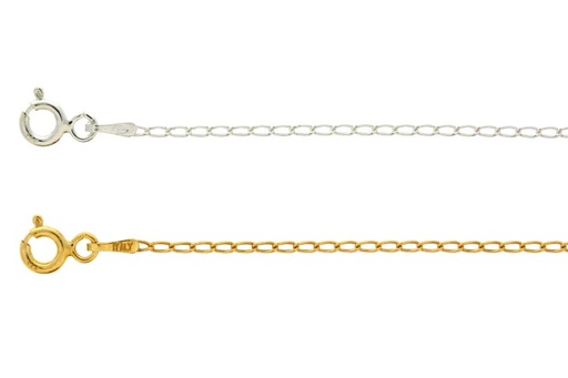 Cheval chain 035 50cm sterling silver