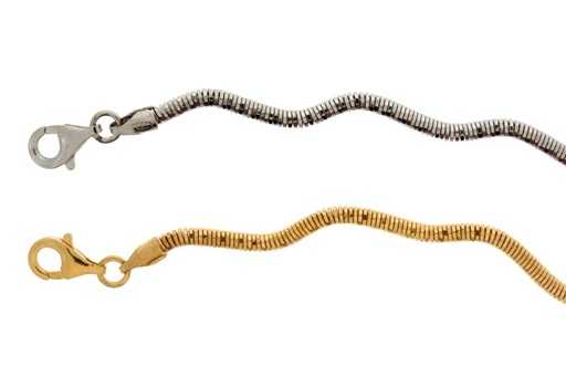 Omega chain silver 925 42cm rhodium