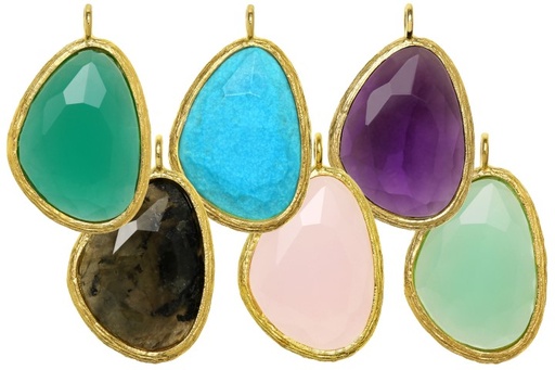 Silver 925 stone pendant