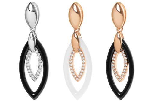 Silver 925 ceramic cz pendant