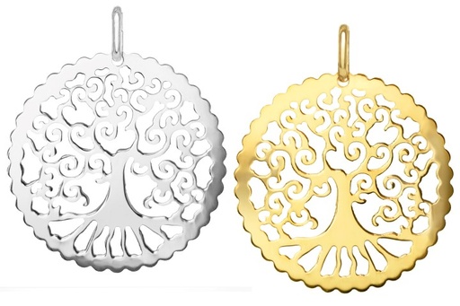 Colgante plata 925 arbol de la vida 