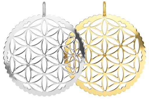 Silver 925 flower of life pendant