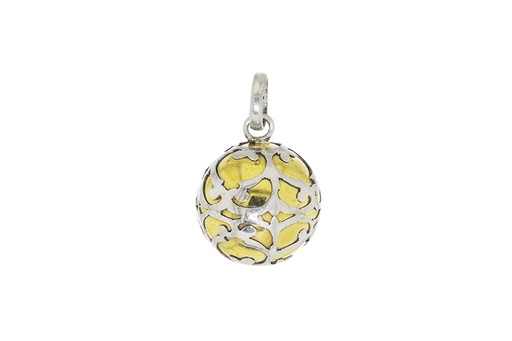 Pendant ball silver 925