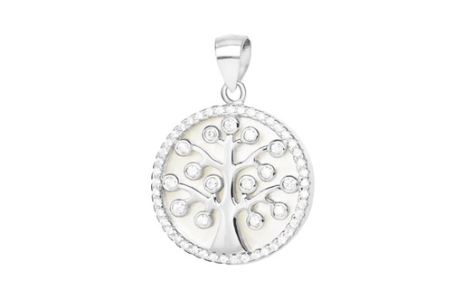 [099320001ZNA] Silver 925 pendant cz mop