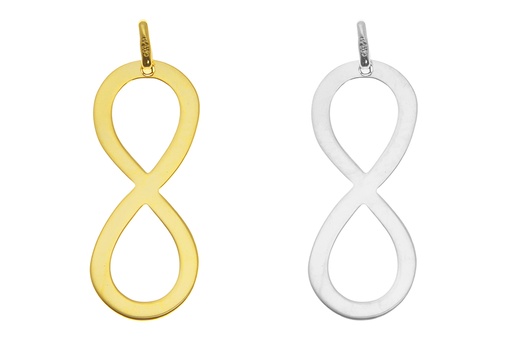 Silver 925  inifinity symbol pendant