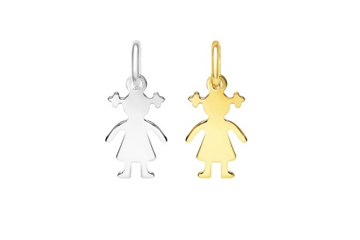 [1003400000PL] Sterling silver 925 girl pendant