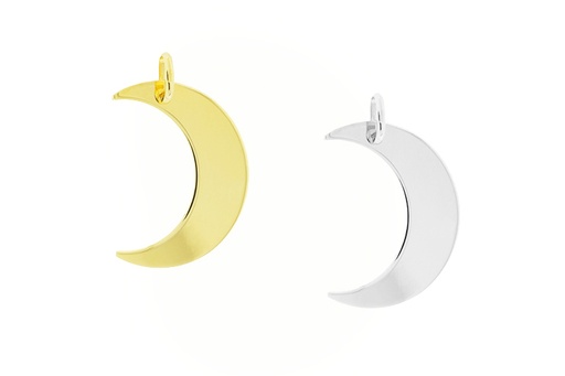 Colgante plata 925 luna 