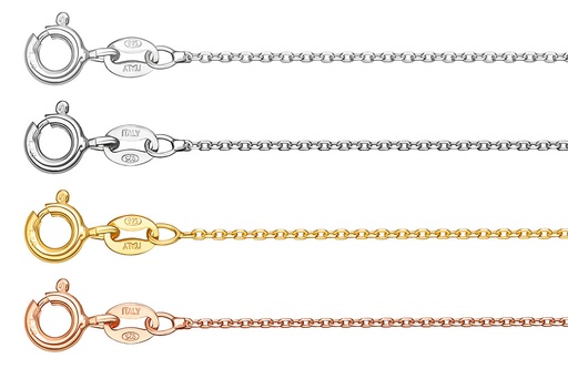 Dc anchor chain 030 sterling silver