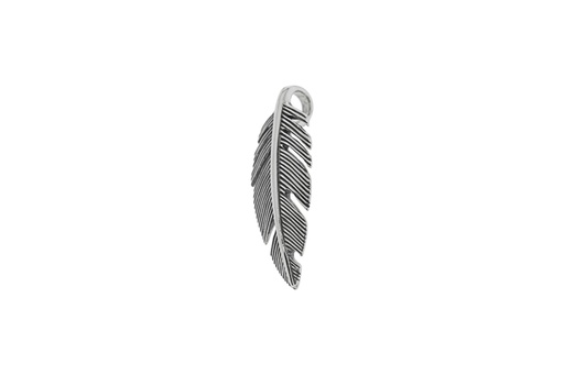 Colgante plata 925 pluma 