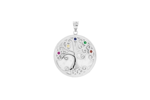 [115130001ZMC] Silver 925 pendant cz mop