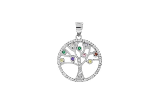 [115240001ZMC] Silver 925 pendant cz