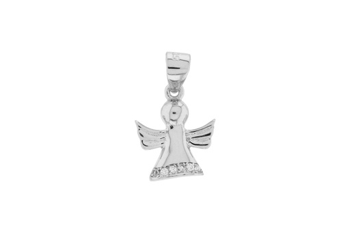 [115320001ZBL] Colgante plata 925 zirconita angelito 