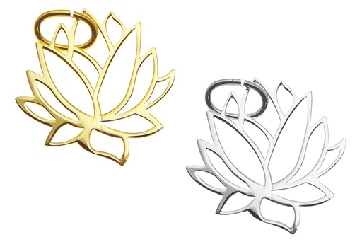 Silver 925 flower of loto pendant