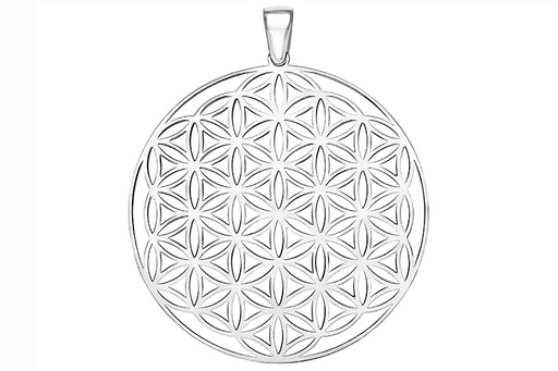 [1183300000PL] Colgante plata 925 flor de la vida 