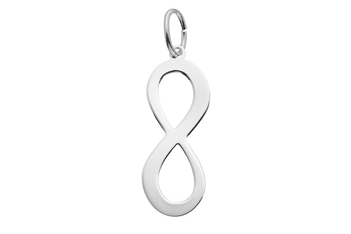 [1200500000PL] Silver 925 infinity symbol pendant