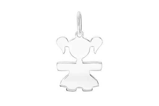 [1200800000PL] Silver 925 girl pendant