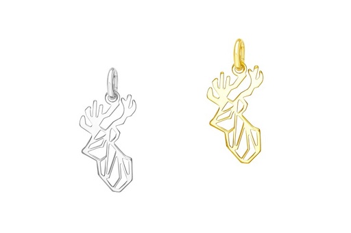 Silver 925 origami pendant