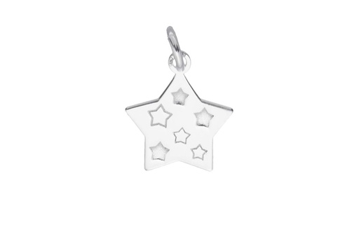 [1231800000PL] Colgante plata 925 estrella 