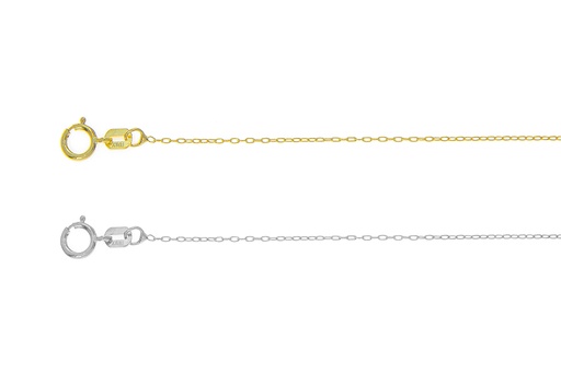 Cadena forzada oval 020