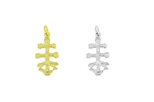 [1236200000PL] Silver 925 caravaca cross pendant