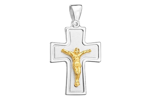 [12823025MADO] Silver 925 cross pendant