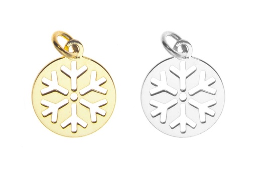 Silver 925 snowflake pendant