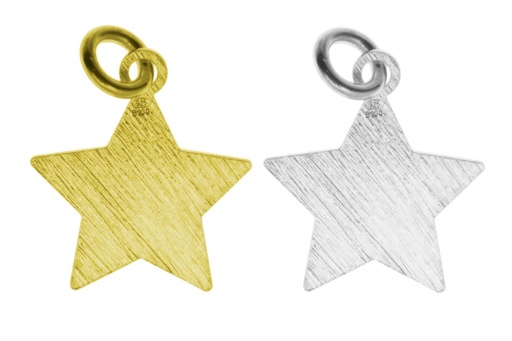 Silver 925 star charm pendant