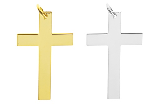 Sterling silver cross pendant