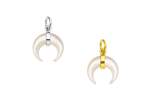 Colgante plata 925 cuerno nacar