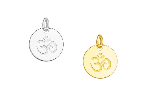 Silver 925 om symbol pendant