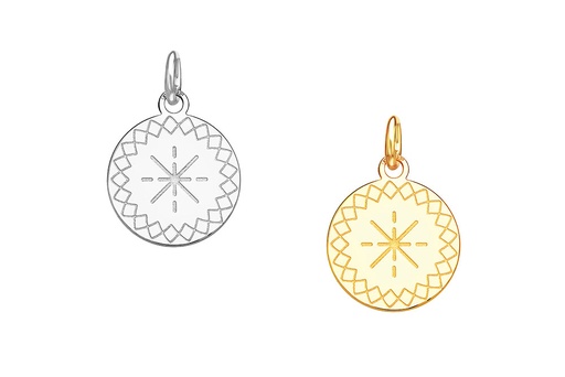 Pendant charm silver 925