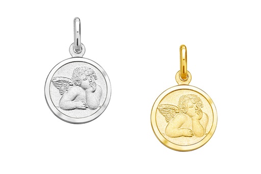 Silver 925 guardian angel pendant